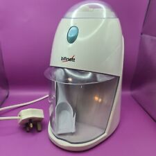 Bifinett KH660 Electric Ice Crusher Slush Machine 60W White VGC 240V 26 cm Tall 