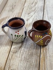 Set of(2) Mexican Pottery TAZA