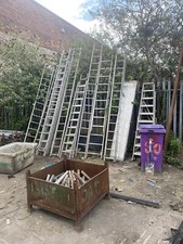 Scaffolding aluminium ladders