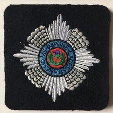 THE SCOTS GUARDS BLAZER BADGE
