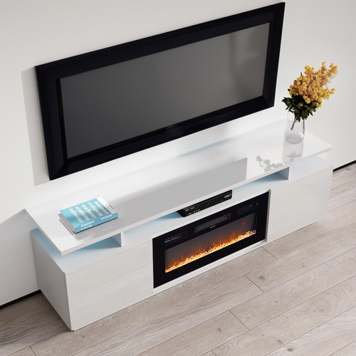 Electric fireplace with - fireplace,