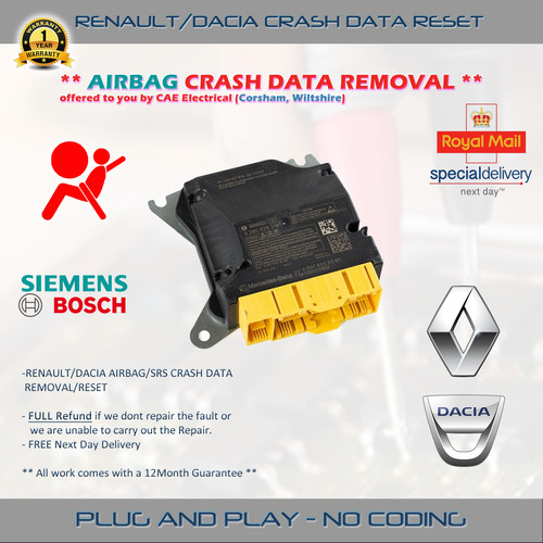 Renault dacia srs airbag - renault/dacia, srs/airbag