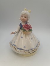 Vintage musical rotating girl - musical,