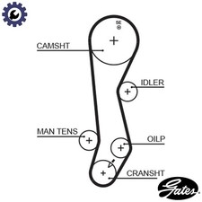 TIMING BELT 5389XS FOR TOYOTA