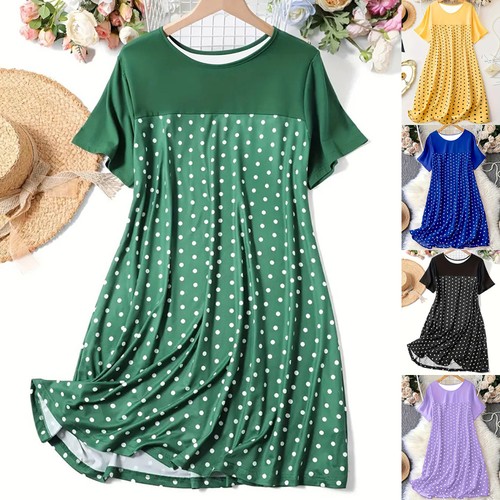 Women nighties short sleeve - nighties,
