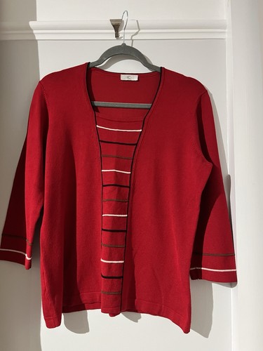 Ladies jumper red - ladies,