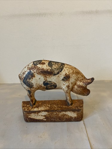 Vintage pig door - pig, cast