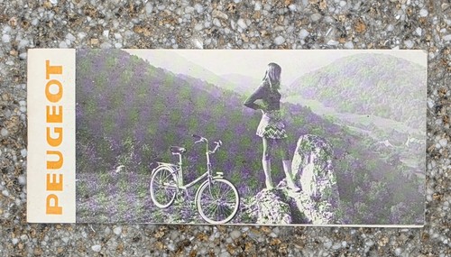 Vintage peugeot bicycle - vintage,