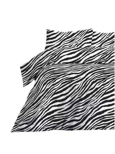 Zebra print reversible - reversible, duvet