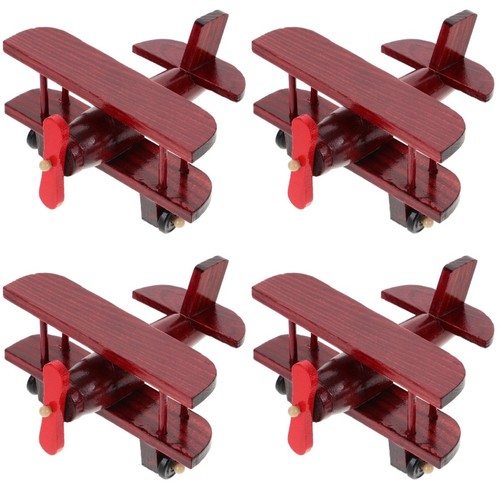 Retro airplane wooden plane - airplane,
