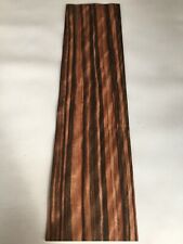 Ebony Macassar Veneer - REAL