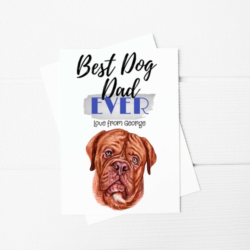 Best dog dad ever dogue - best,