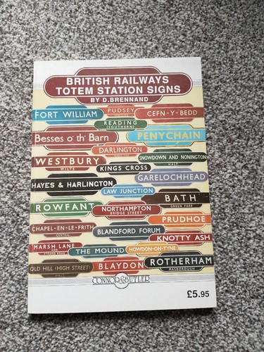 British railways totem station - british,