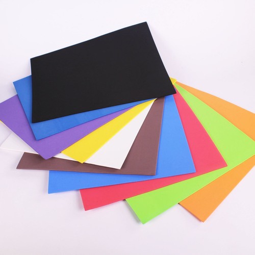 Foam sheets craft coloured - sheets,