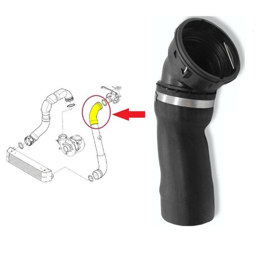 Intercooler turbo hose - hose, top
