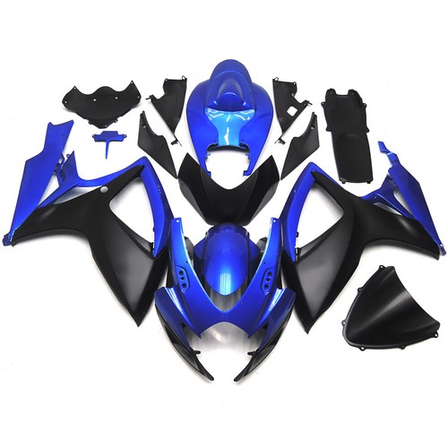 Black blue fairing - black, kit