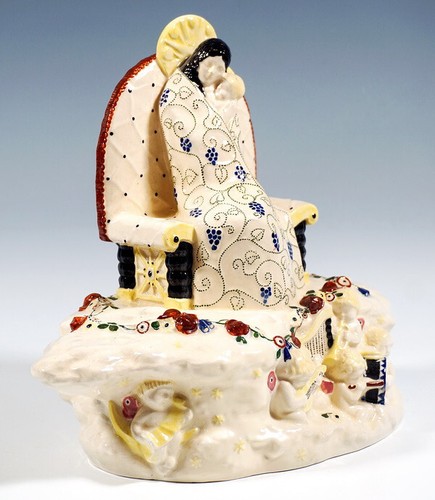 Keramos figur madonna mit - mit, kind