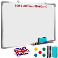 Magnetic Whiteboard Small Large White Board Dry Wipe Notice Office School Home