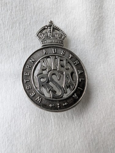 Rare ww1 aif rsa western - , ‘aif/