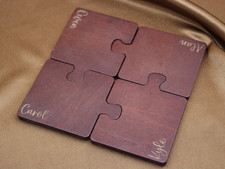 Personalised Engraved Set of 4