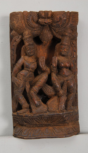 Decorative carved indian wall - carved,