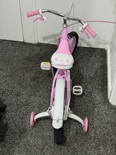 Kids Bike with Stabilisers 2-4 Years, Pink