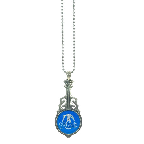 Aerosmith inspired blue guitar - inspired,