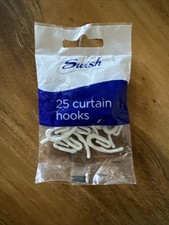Swish Pack of 25 Curtain Hooks