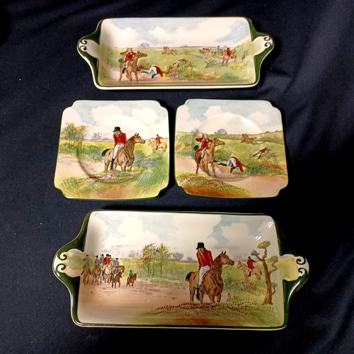Vintage royal doulton hunting - doulton,