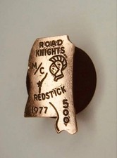 Langlitz Leathers L Men's Double Riders Jacket Vintage 1977 MC Club Pin