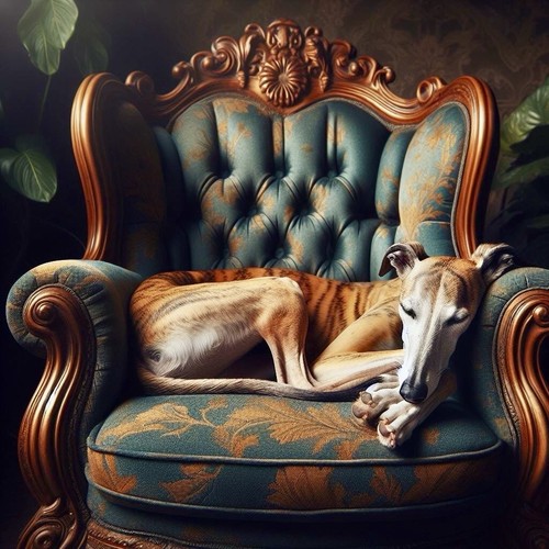 Greyhound lurcher - greyhound,