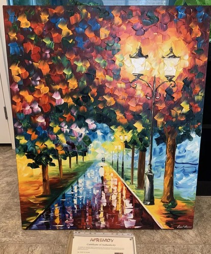 Leonid afremov burst of - afremov,