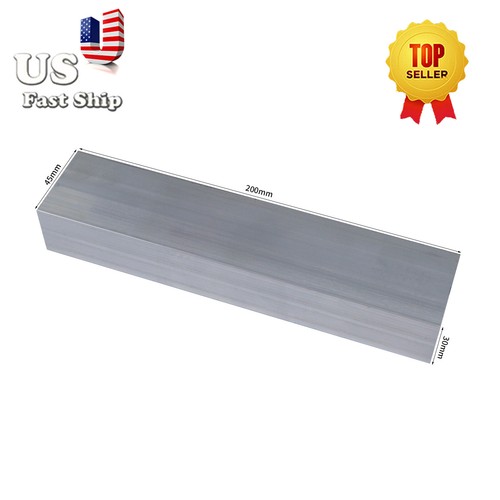 T6061 aluminium flat bar - flat,