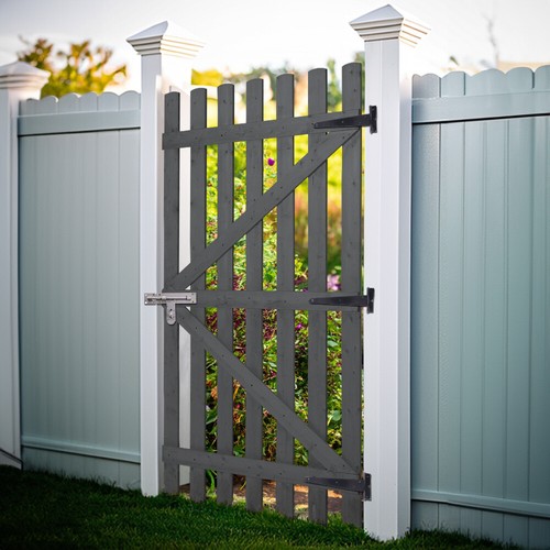 Garden gate wooden pedestrian - gate,