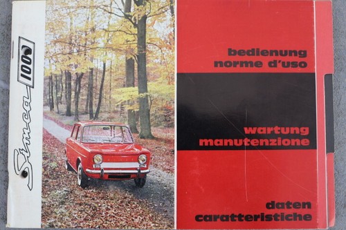 Simca 1000 instruction - simca,