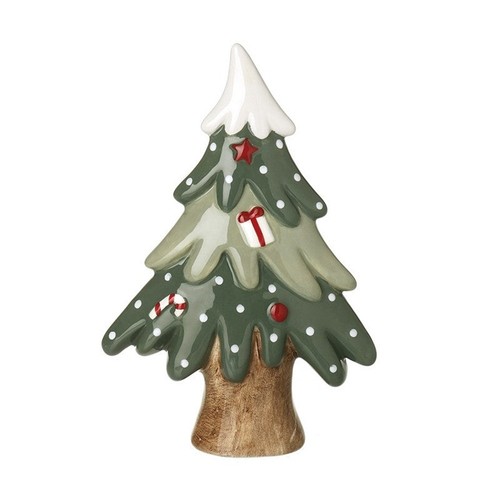 Green ceramic decorated - ceramic,