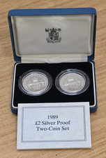 1989 royal mint silver - mint,