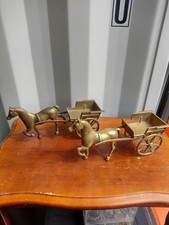 2 Horse And Carrier Vintage