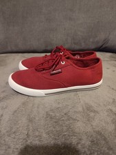 Men's Henleys burgundy canvas