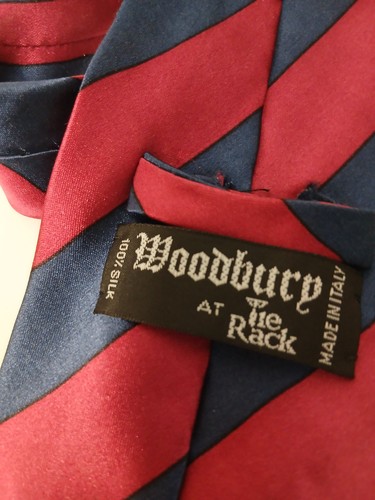 Woodbury tie rack silk - at,