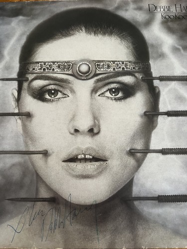 Debbie harry kookoo signed - debbie,