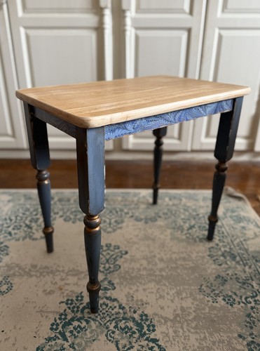 Lovely vintage wooden painted - wooden,