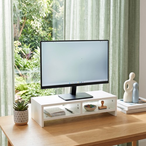 Wooden monitor stand - wooden,