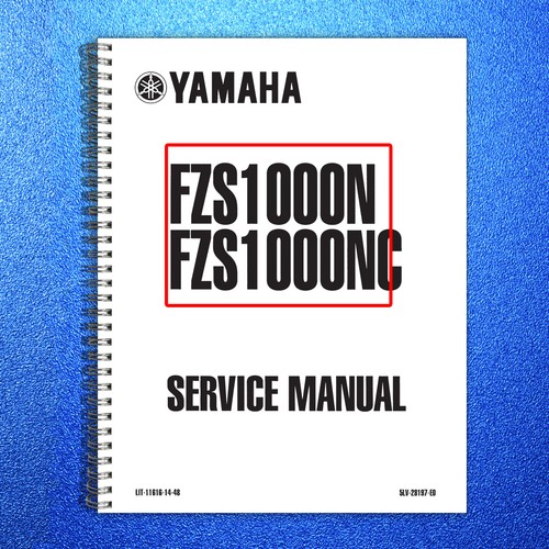 Yamaha fzs1000n fazer service - fzs1000n,