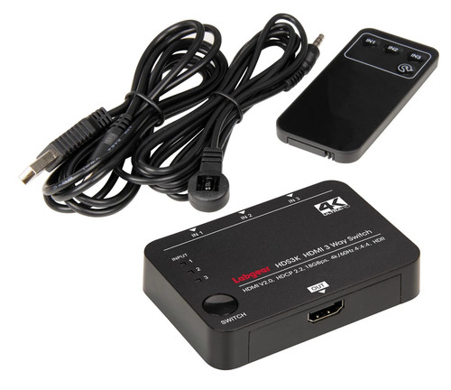 Labgear port hdmi switch - 3-port,