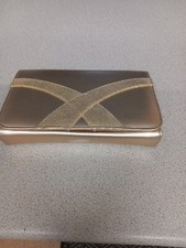 Lotus Clutch Bag Gold