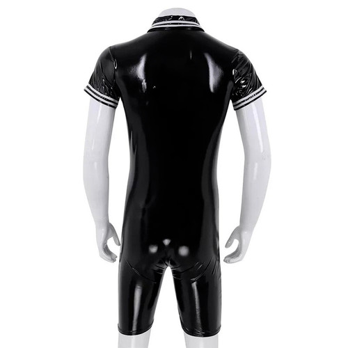Men faux patent leather - faux,
