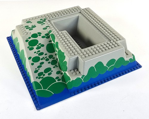 Lego raised baseplate x - lego, 3d