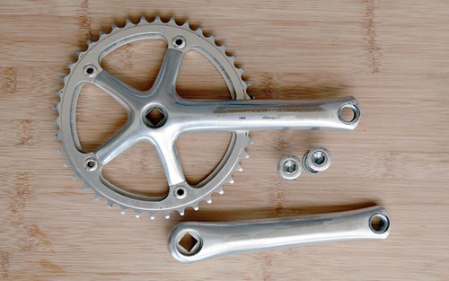 Campagnolo record crank - campagnolo,