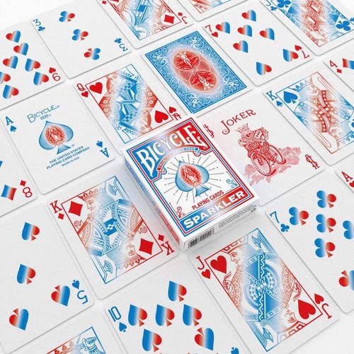 Bicycle sparkler playing cards - sparkler,